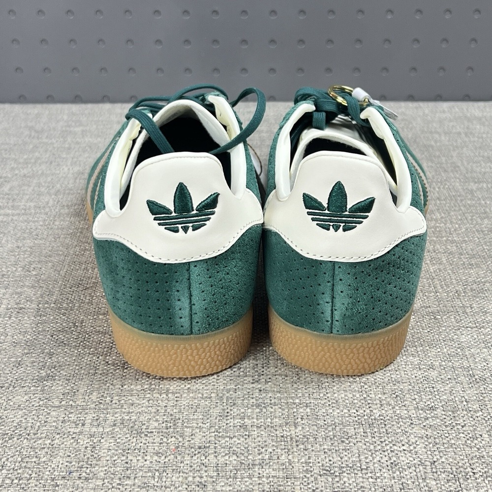 Adidas Gazelle Originals Men's Size 11 Green Wonder Beige Sneakers Shoes IF7154 - Picture 4 of 9